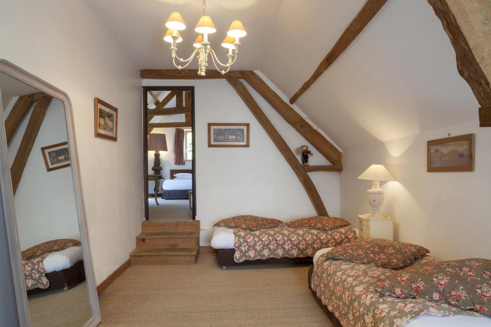 Logis La Ferme Du Vert Wierre-Effroy Rum bild