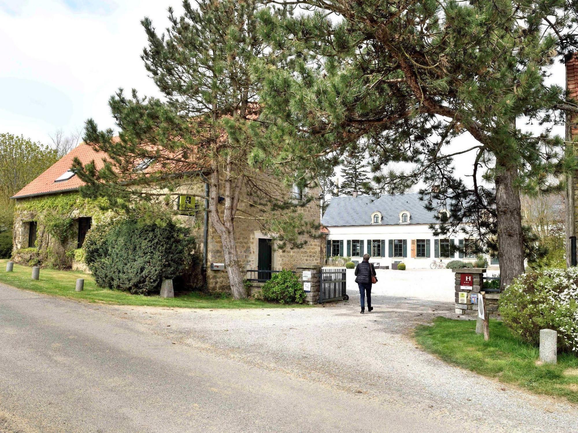Logis La Ferme Du Vert Wierre-Effroy Exteriör bild